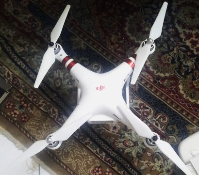 dji phantom 3 standard کار کرده و دست دوم