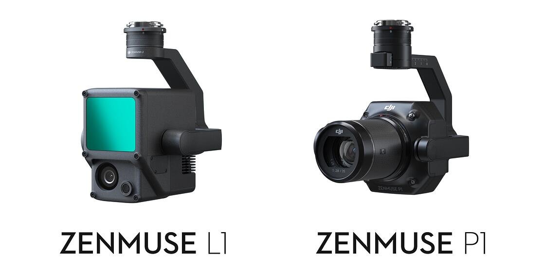 zenmuse P1 و Zenmuse L1 قابل نصب بر روی DJI Matrice 350 RTK