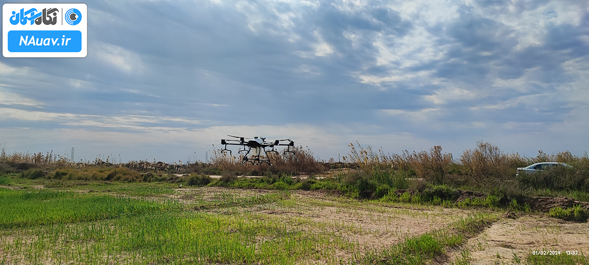 پهپاد سمپاش 20 لیتری آسمان