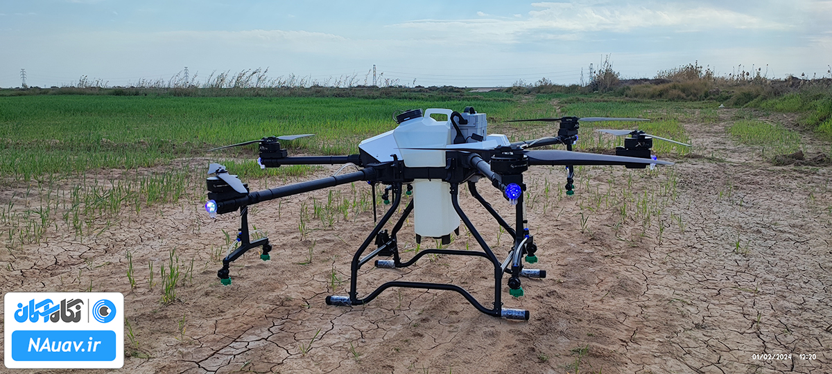 خدمات سمپاشی با پهپاد در کوت عبدالله اهواز خوزستان