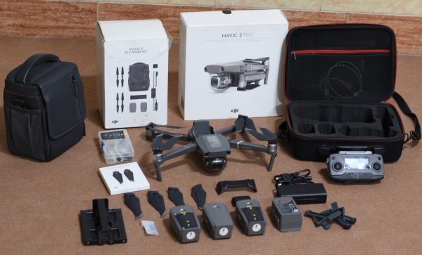 پهپاد مویک 2 پرو DJI Mavic 2 pro کم کار (خیلی تمیز)