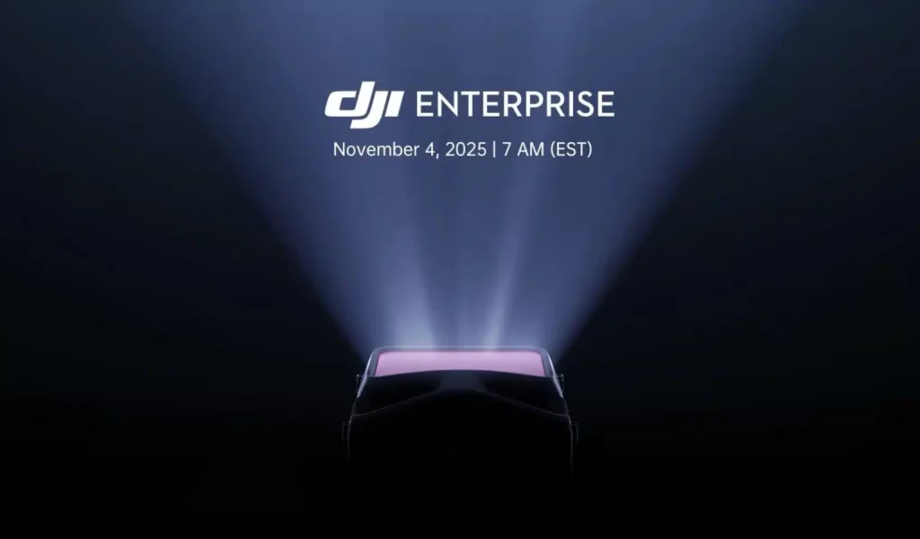 تیزر DJI Enterprise برای معرفی احتمالی Zenmuse L3 LiDAR در ۴ نوامبر