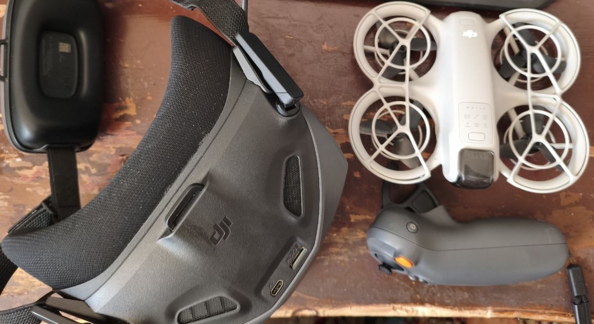 پهپاد نئو DJI Neo نو (فقط در حد چند تا پرواز)