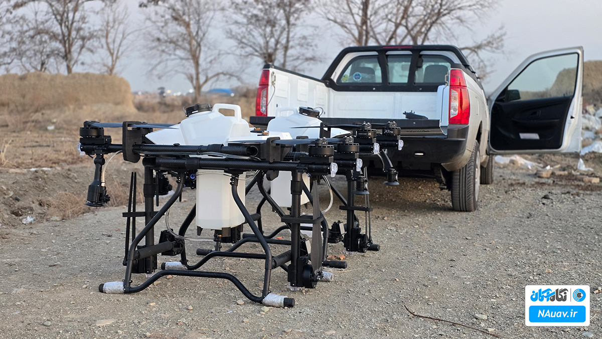 مقایسه پهپادهای سمپاش n20 و n20 plus