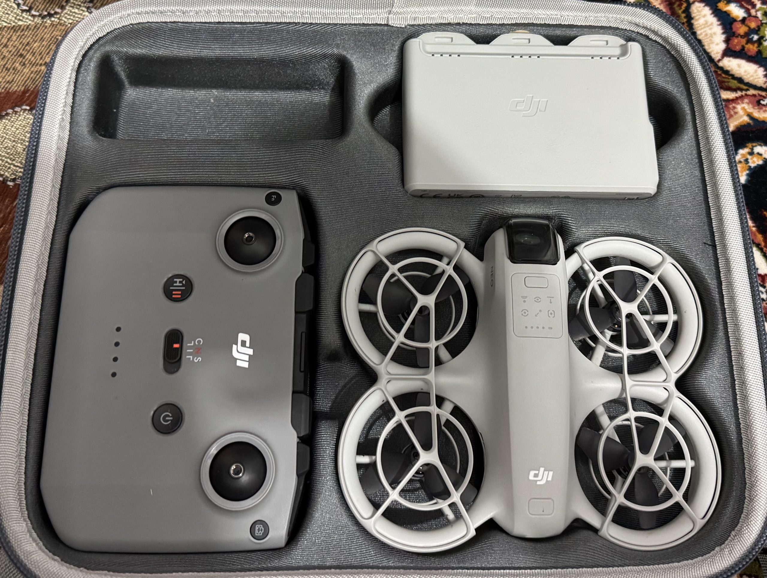 پهپاد نئو DJI Neo نو (فقط در حد چند تا پرواز)