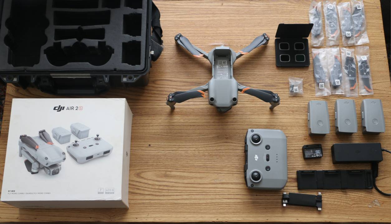پهپاد مویک ایر 2 اس DJI Mavic Air 2 S کم کار (خیلی تمیز) - تصویر 2